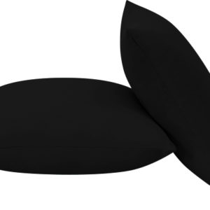 Luxury Plain Black cushion