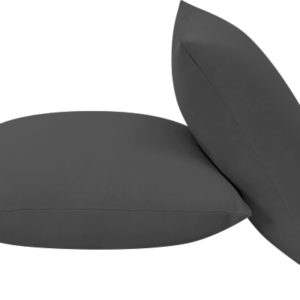 Luxury Plain Dark Grey cushion