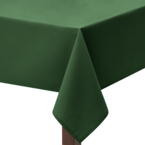 Forest Green Square Tablecloth