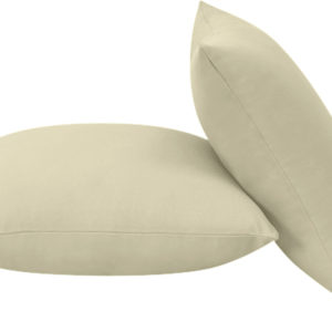 Luxury Plain Ivory cushion