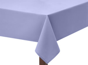 Light Lilac Premium Plain Square Tablecloth