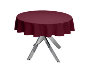Light Wine Premium Plain Round Tablecloth