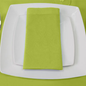 Lime Green Premium Plain Napkin