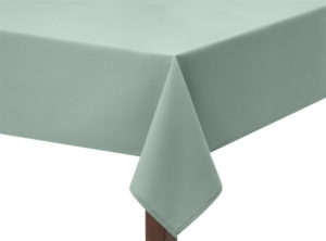 Mint Premium Plain Square Tablecloth