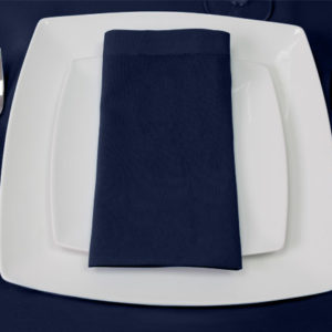 Navy Blue Premium Plain Napkin