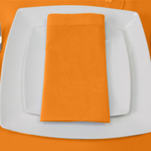 Orange Premium Plain Napkin