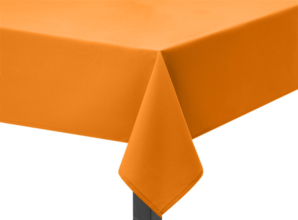 Orange square Tablecloth
