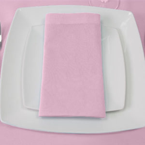 Pink Premium Plain Napkin