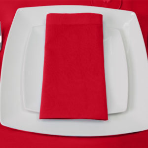 Red Premium Plain Napkin