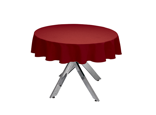 Red Round Tablecloth