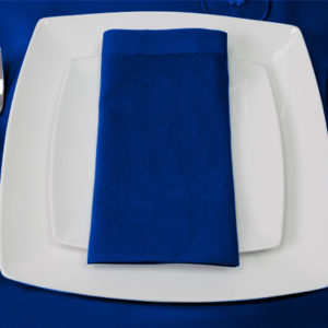 Royal Blue Premium Plain Napkin