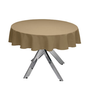 Sandalwood Round Tablecloth