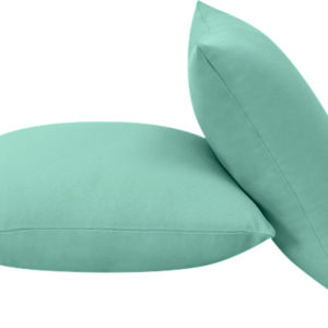 Luxury Plain Seafoam cushion