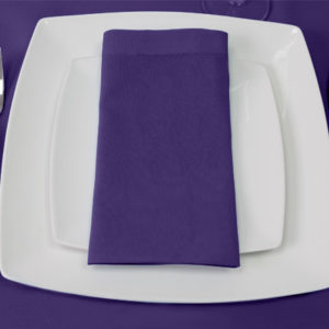 Premium Plain Violet Napkin