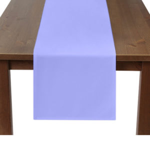 Premium Plain Dark Lilac Table Runner