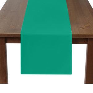 Emerald Premium Plain Square Table Runner