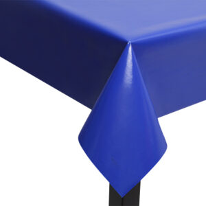 Royal Blue PVC Plain Square/Rectangle Tablecloth