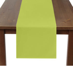 Lime Green Premium Plain Square Table Runner