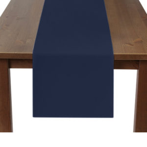 Premium Plain Navy Blue Table Runner