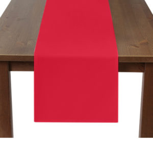 Premium Plain Red Table Runner