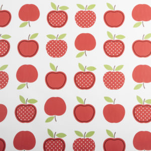 Red Apples Round PVC Tablecloth