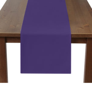 Violet Premium Plain Square Table Runner