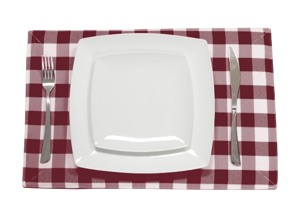 Burgundy Placemat