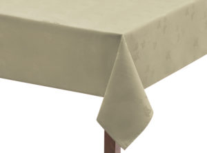 Ivory Ivy Leaf Square Tablecloth