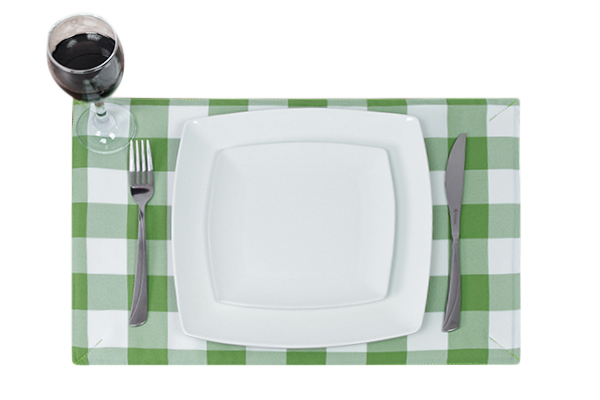Lime Green Placemat
