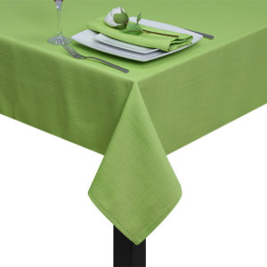 Lime Green Linen Union Square Tablecloth