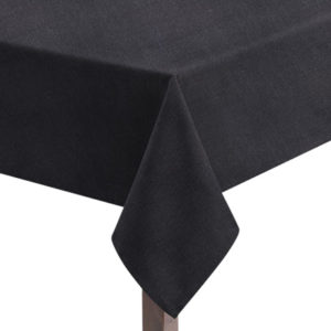 Linen Union Black tablecloth