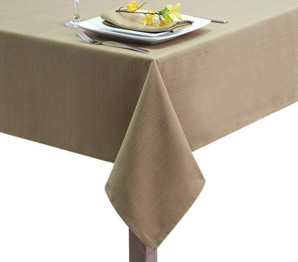 Sandalwood Linen Union Tablecloth