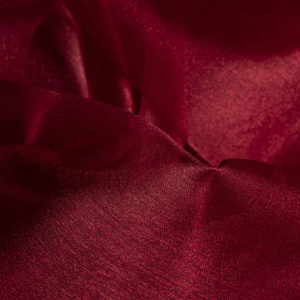 Crystal Organza square burgundy tablecloth