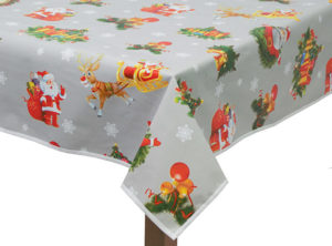 Christmas Santa PVC Square/Rectangle Tablecloth