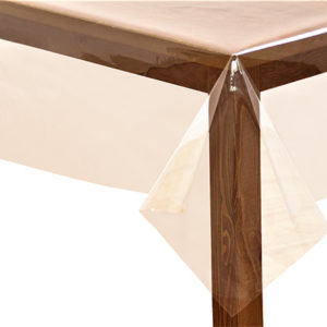 Clear Round PVC Tablecloth
