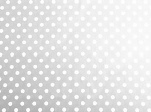 PVC Polka Dot Grey Tablecloth
