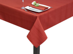 Paprika Linen Union Square/Rectangle Tablecloth