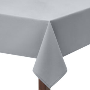 Light Grey Polycotton Square Tablecloth