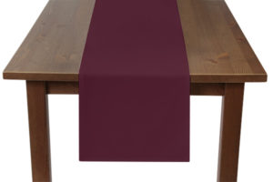 Maroon Poly Cotton Table Runner