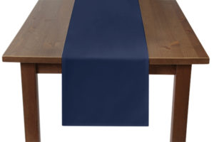 Navy Blue Poly Cotton Table Runner