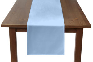 Sky Poly Cotton Table Runner