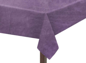 Suedette Purple square Tablecloth