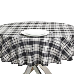 Tartan Round Tablecloth