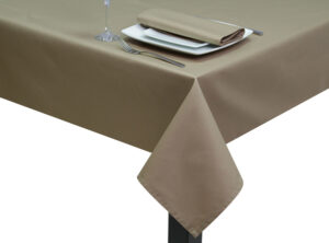 100% Heavy cotton Sandalwood tablecloth