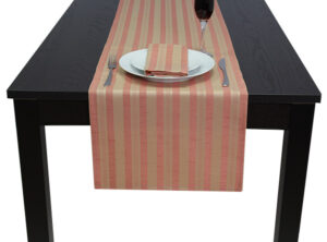 Terracotta Strip Table Runner