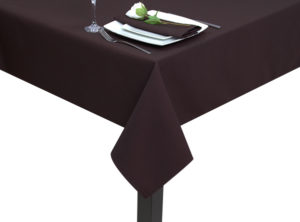 Chocolate Square tablecloth