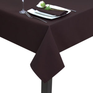 Chocolate Square tablecloth