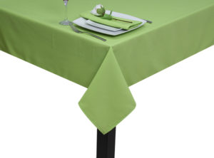Lime Green square tablecloth