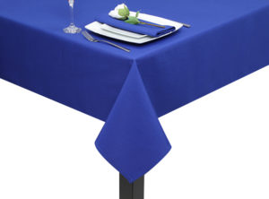 Royal Blue Square Tablecloth