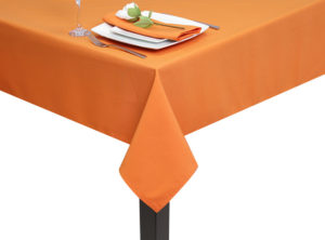 Tango Orange Square Tablecloth